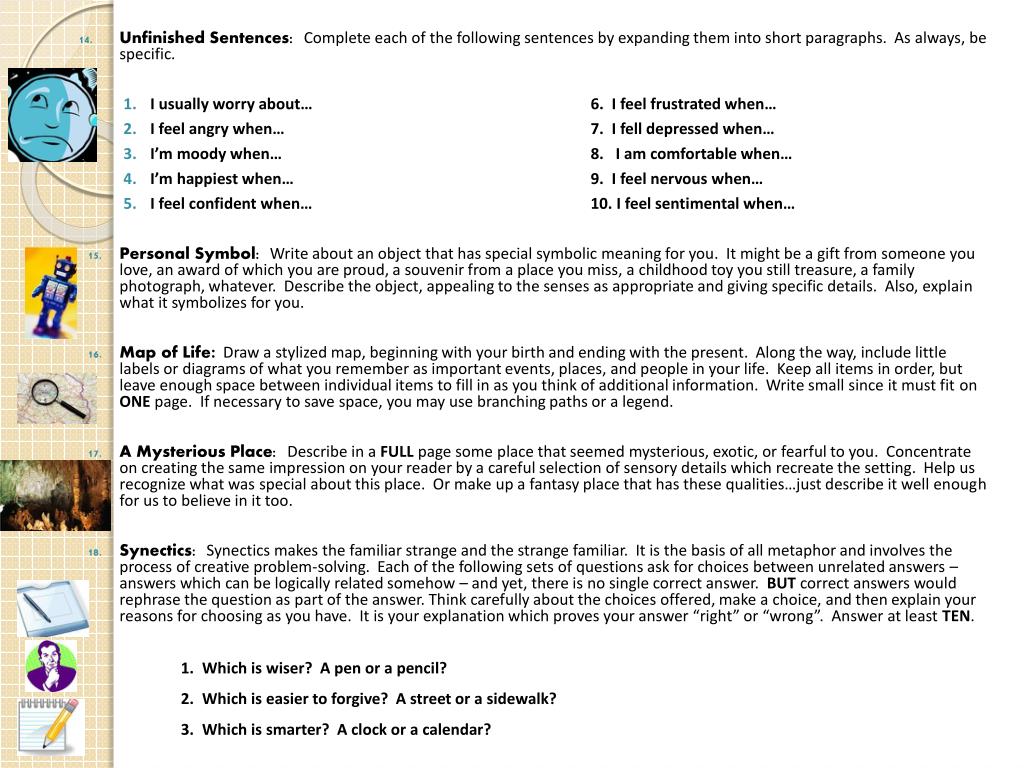 PPT Writing Portfolio PowerPoint Presentation, free download ID3130152