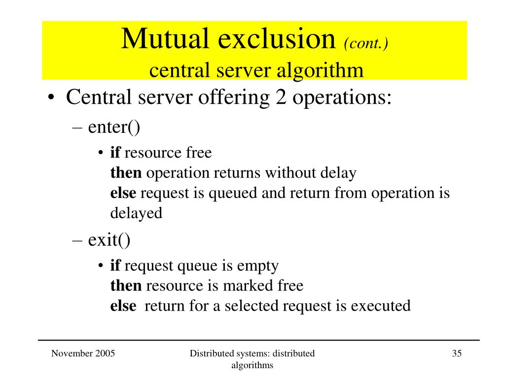 PPT Distributed Systems Distributed algorithms PowerPoint