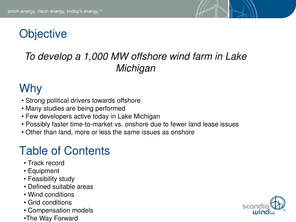 PPT Scandia Wind Offshore PowerPoint Presentation, free download ID