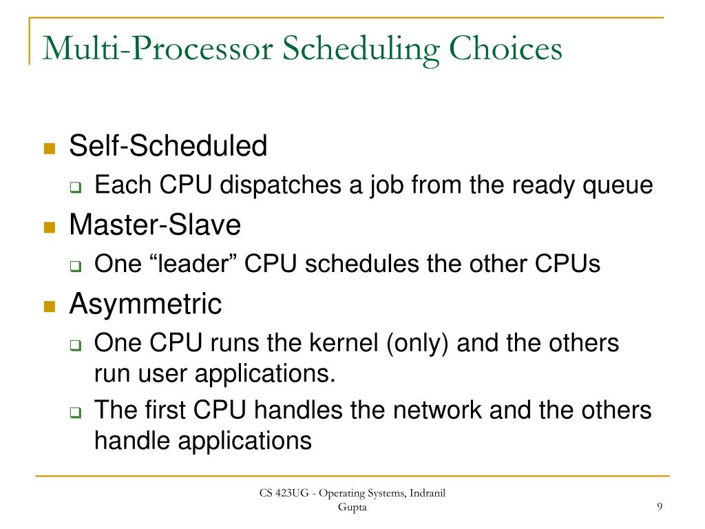 PPT CPU Scheduling, Part 3/3 PowerPoint Presentation, free download