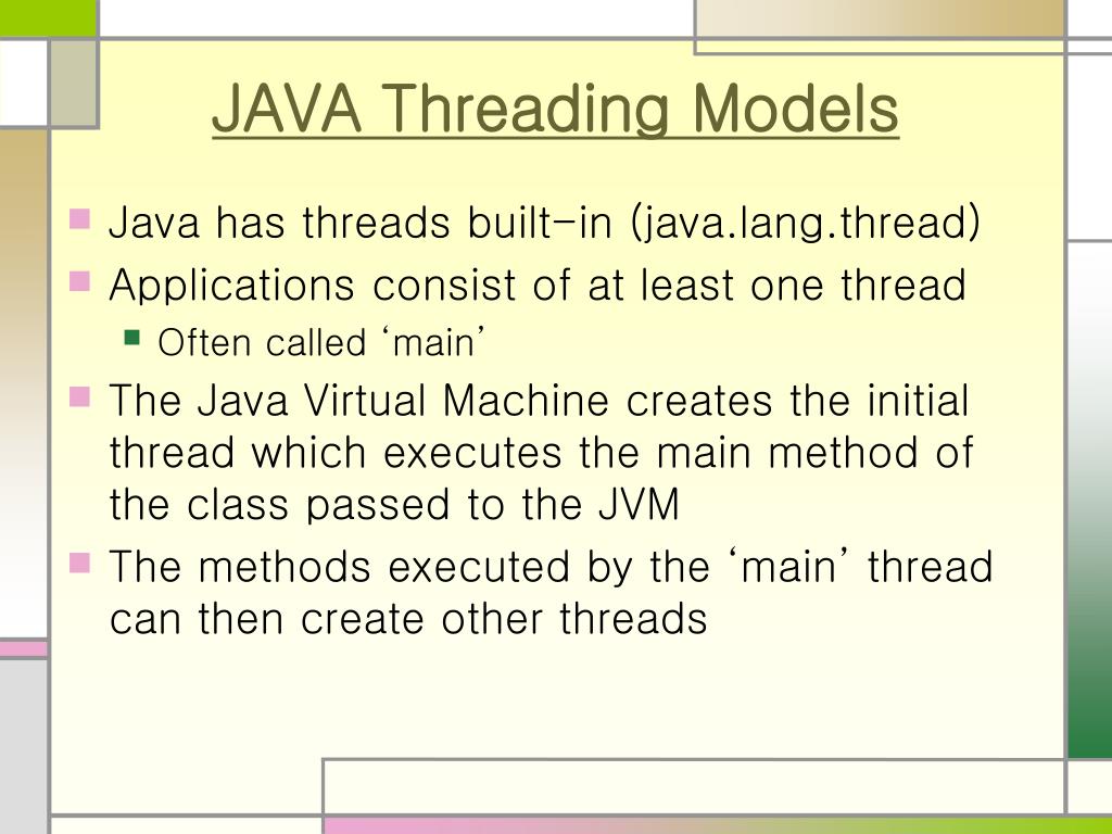 PPT Lecture 5 JAVA Thread Programming PowerPoint Presentation, free