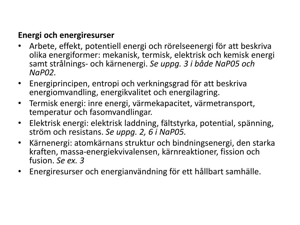 PPT Fysik 1a PowerPoint Presentation, free download ID3142667