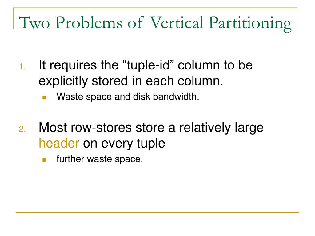 PPT CStore How Different are ColumnStores and RowStores