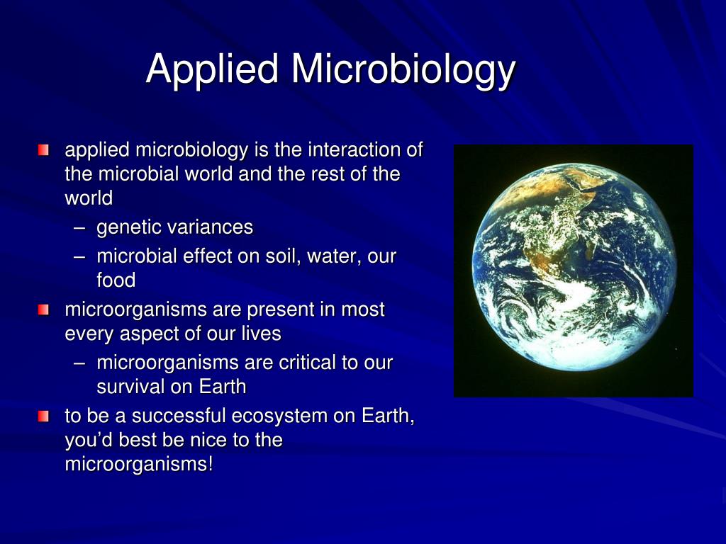 PPT Applied Microbiology PowerPoint Presentation, free download ID