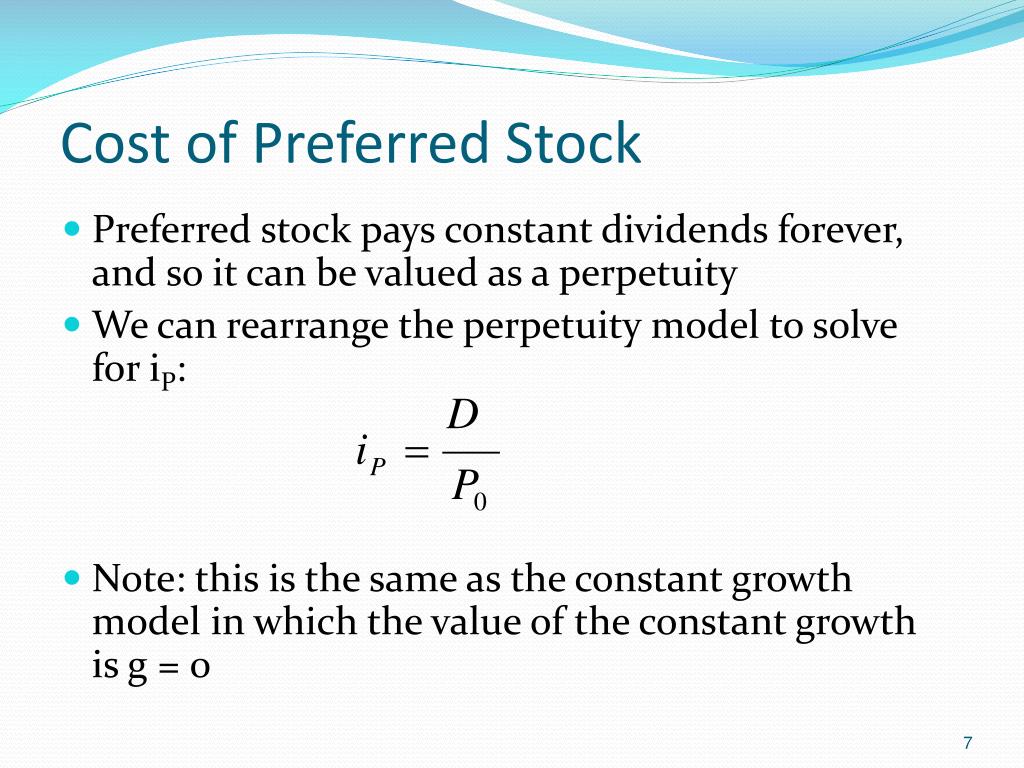 PPT Calculating the Cost of Capital PowerPoint Presentation, free