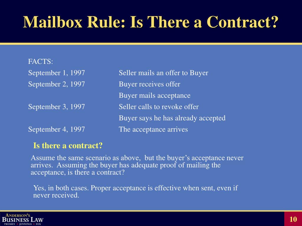 PPT Chapter 13 FORMATION OF CONTRACTS OFFER AND ACCEPTANCE