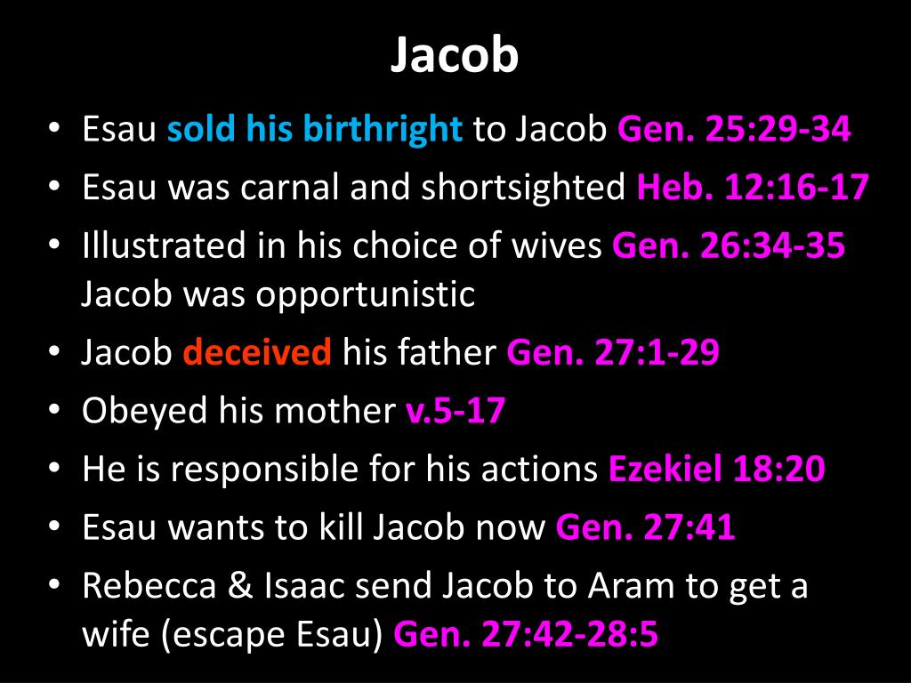 PPT JACOB PowerPoint Presentation, free download ID3154543