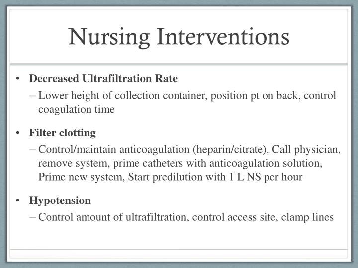 PPT Continuous Renal Replacement Therapy ( CRRT ) PowerPoint