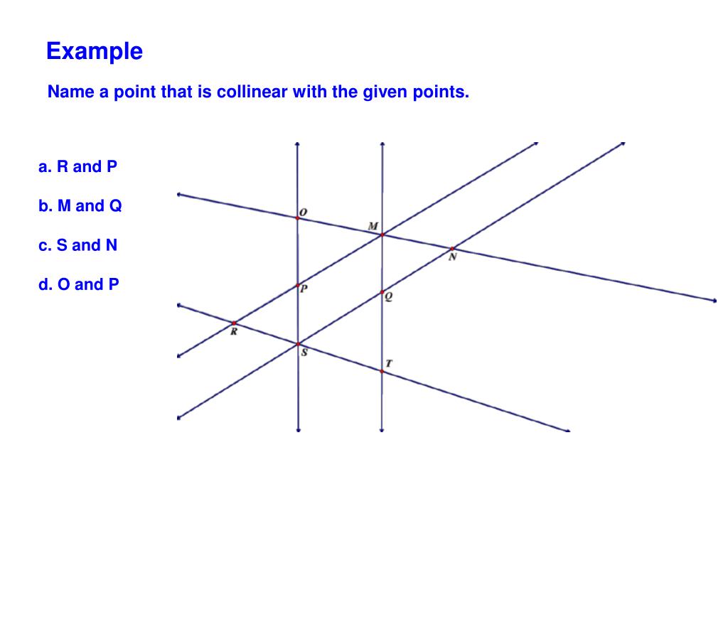 PPT Geometry Points, Lines, Planes, & Angles PowerPoint Presentation