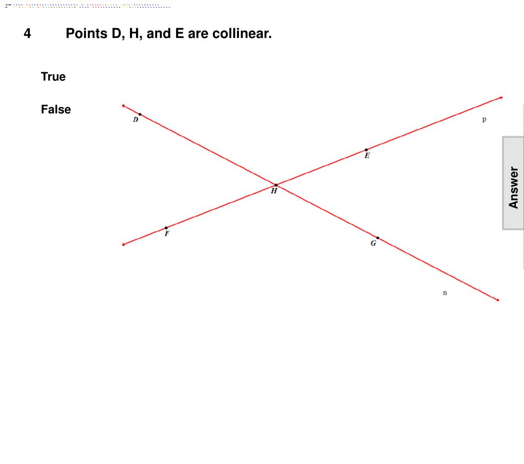 PPT Geometry Points, Lines, Planes, & Angles PowerPoint Presentation