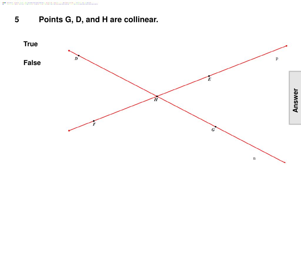 PPT Geometry Points, Lines, Planes, & Angles PowerPoint Presentation