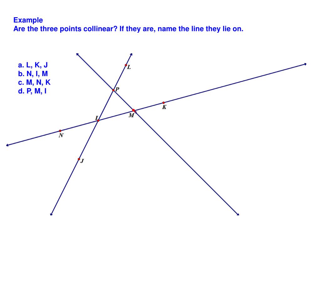 PPT Geometry Points, Lines, Planes, & Angles PowerPoint Presentation