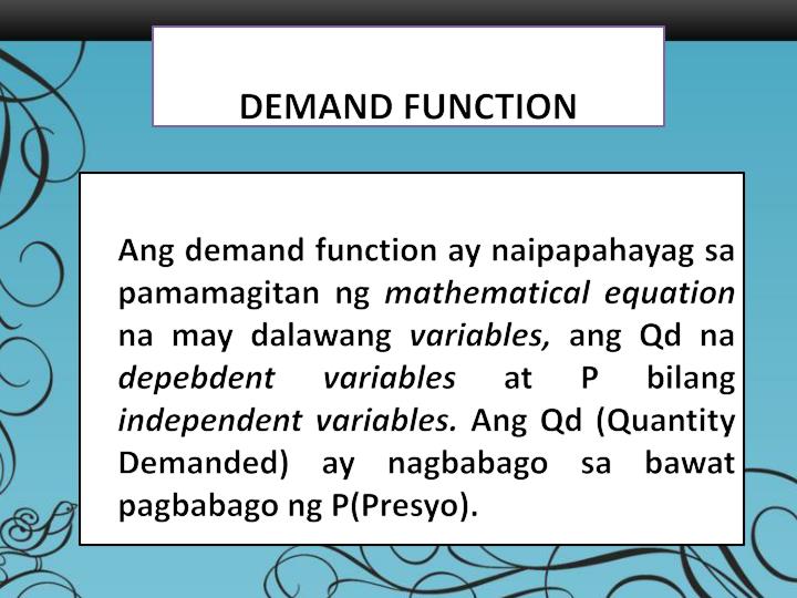 PPT DEMAND PowerPoint Presentation ID3158453