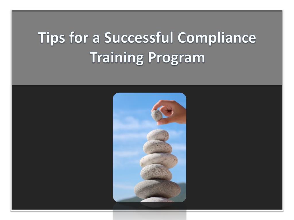 PPT Effective Compliance Training Program Ways to Reduce Compl