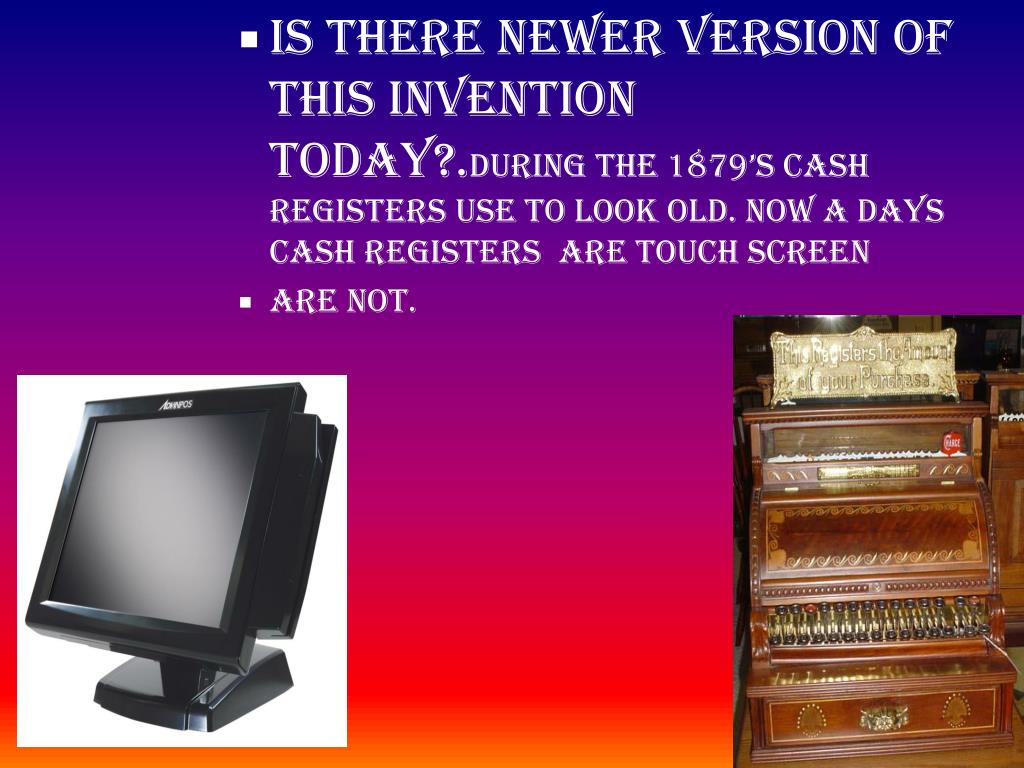 PPT Cash Registers . Invented By Sierra Lennon PowerPoint