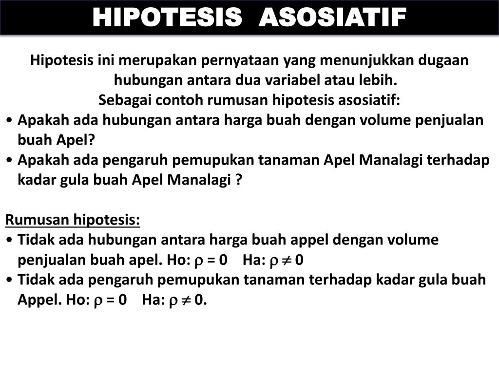 PPT HIPOTESIS & UJI HIPOTESIS PowerPoint Presentation, free download