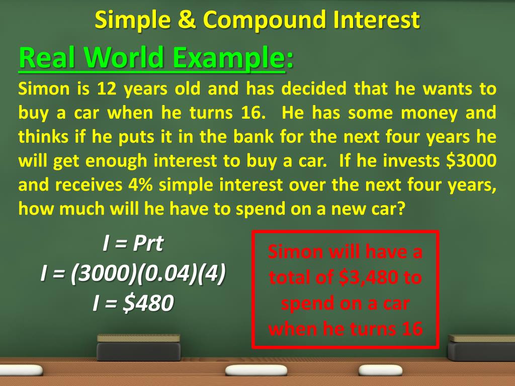 PPT Simple & Compound Interest PowerPoint Presentation, free download