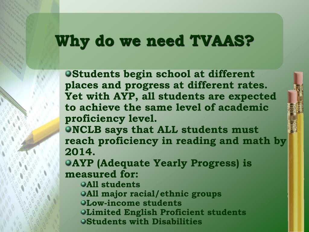 PPT TVAAS Tennessee ValueAdded Assessment System PowerPoint