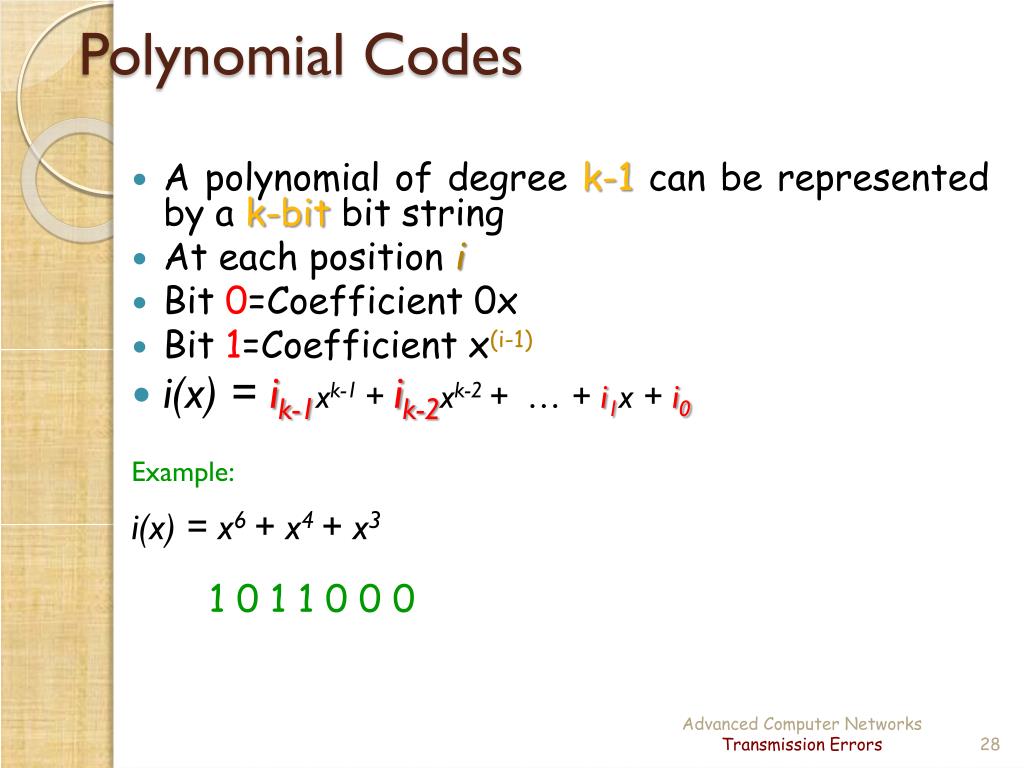 PPT Transmission Errors Error Detection and Correction PowerPoint