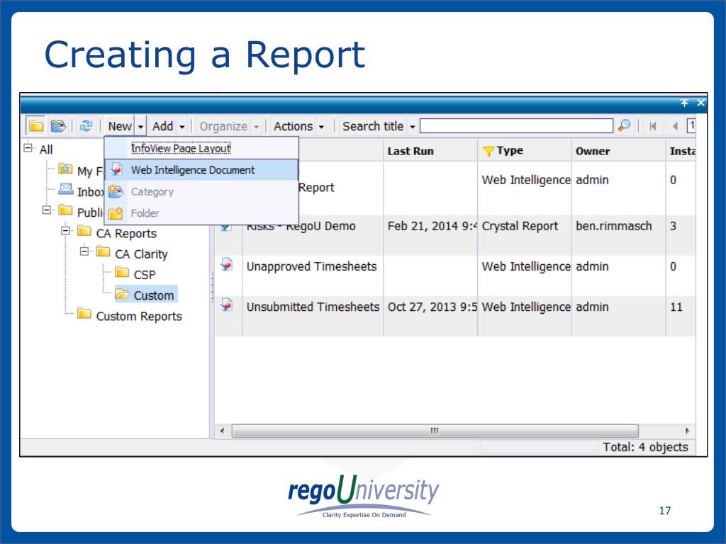 PPT Creating Advanced WEBI Reports PowerPoint Presentation, free
