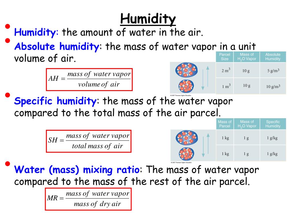PPT Atmospheric Moisture Relative Humidity and Dew Point PowerPoint