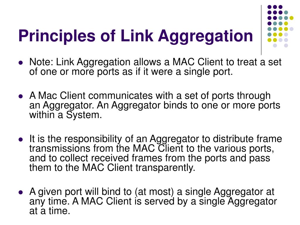 PPT Link Aggregation PowerPoint Presentation, free download ID3196873
