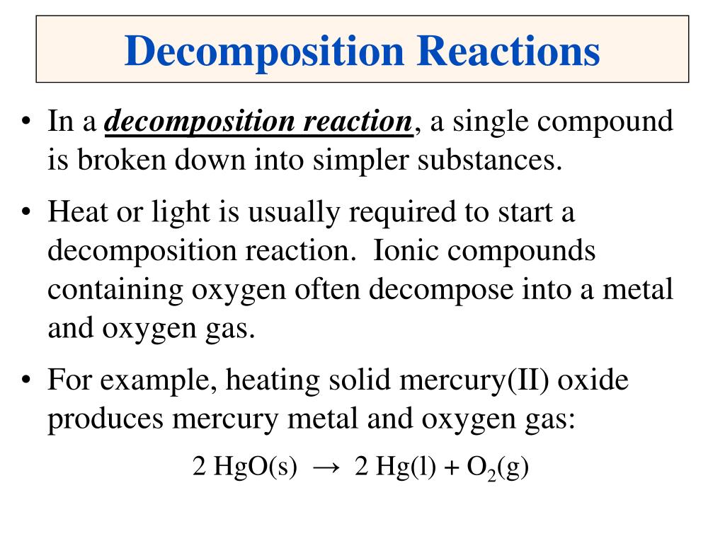 PPT Chemical Reactions PowerPoint Presentation, free download ID