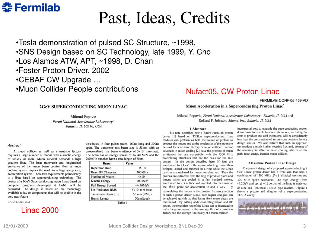 PPT C.W. Linac Options PowerPoint Presentation, free download ID