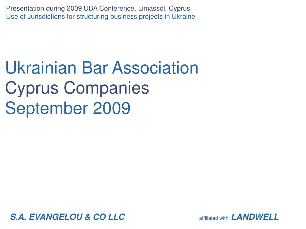 PPT Ukrainian Bar Association PowerPoint Presentation, free download