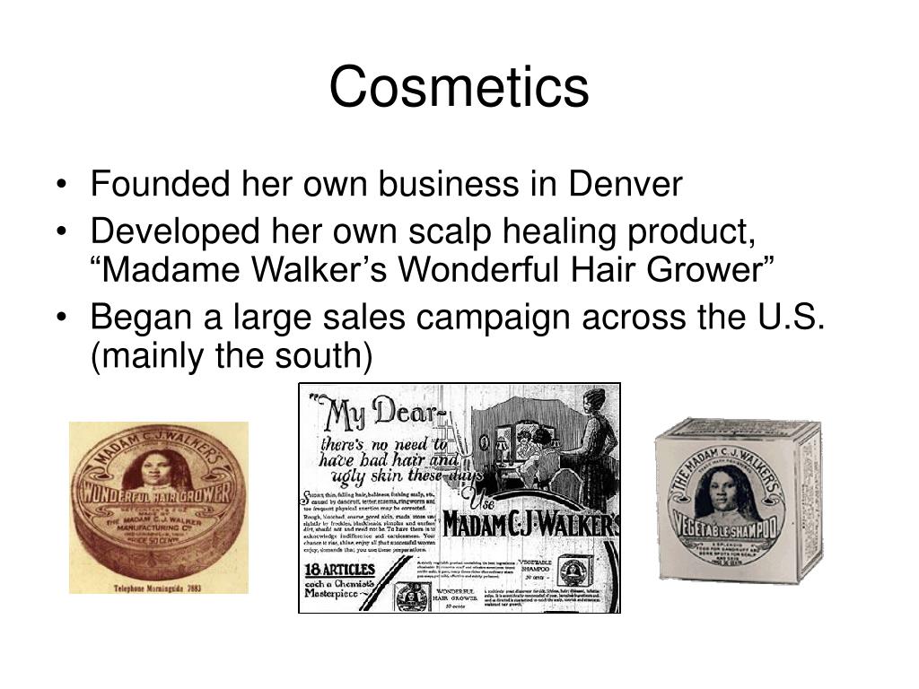 PPT Madame CJ Walker PowerPoint Presentation, free download ID3199154