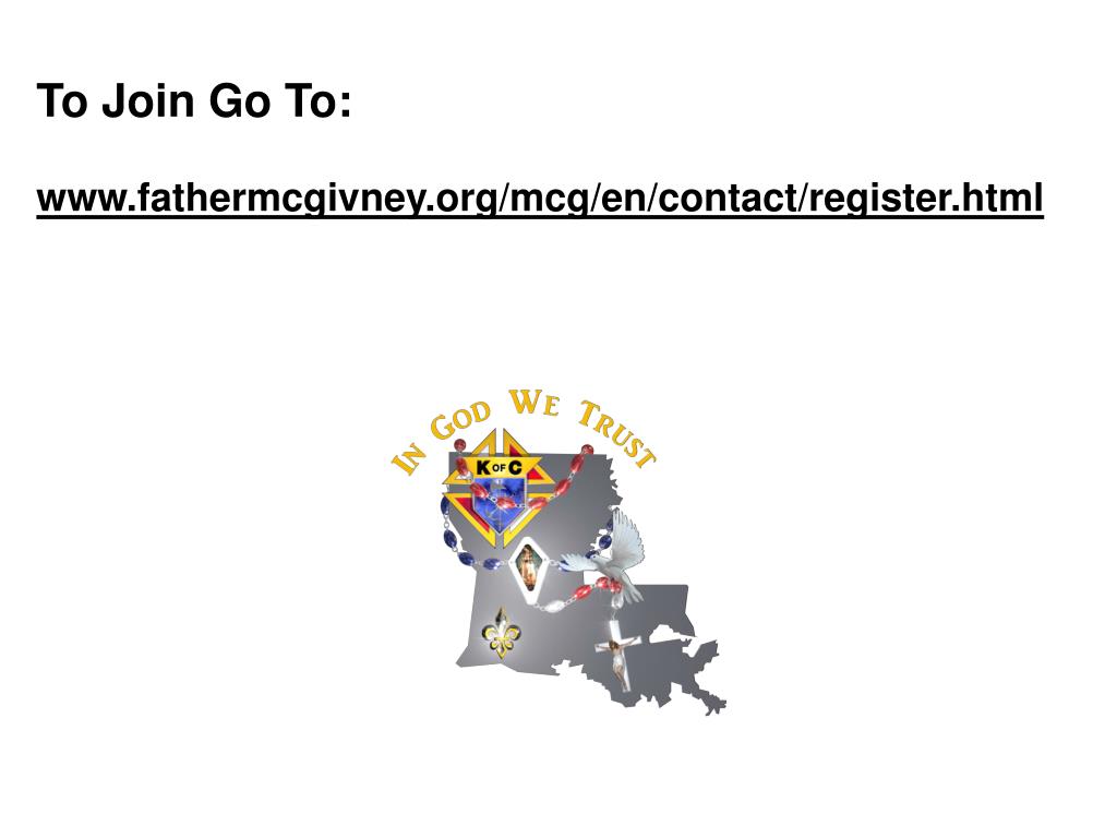 PPT Fr. McGivney Guild PowerPoint Presentation, free download ID