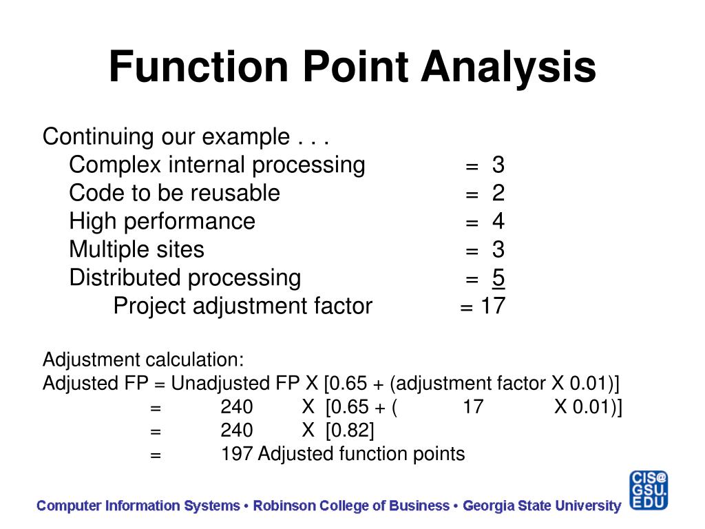 PPT Function Point Analysis PowerPoint Presentation, free download