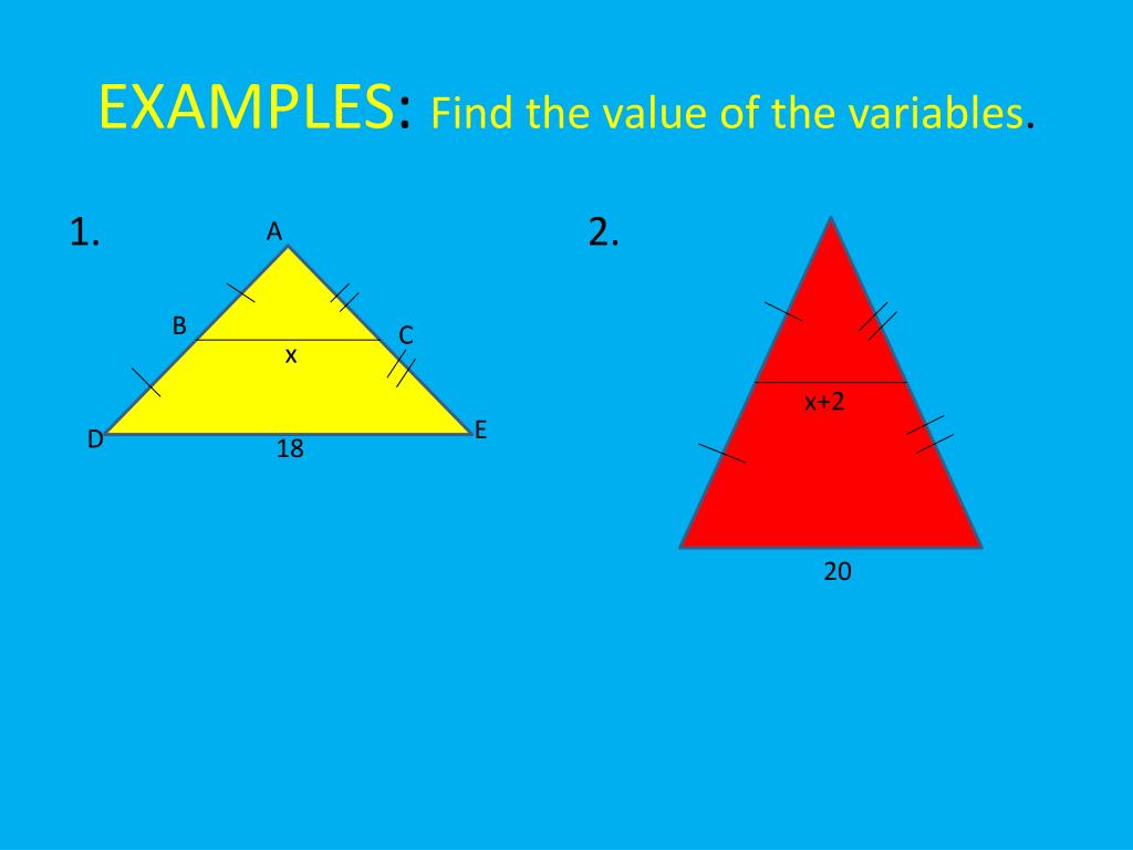 PPT 5.1 and 5.2 Midsegments of Triangles Perpendicular and Angle