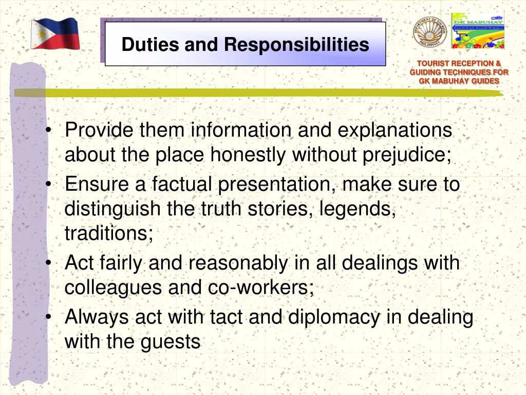 PPT Tour Guiding Techniques PowerPoint Presentation, free download