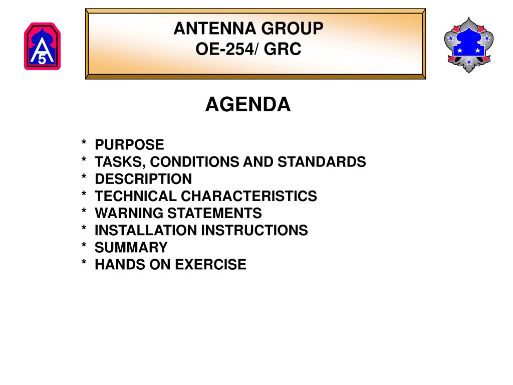 PPT ANTENNA GROUP OE254/ GRC PowerPoint Presentation, free download