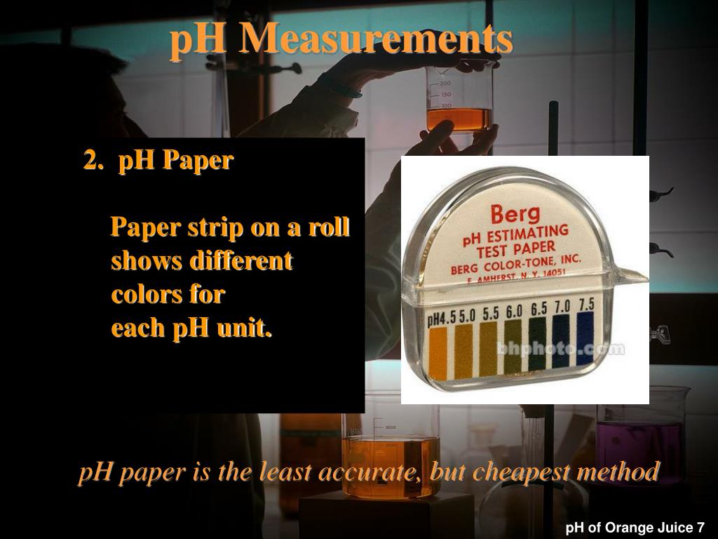 PPT - Measuring the pH of Orange Juice PowerPoint Presentation, free