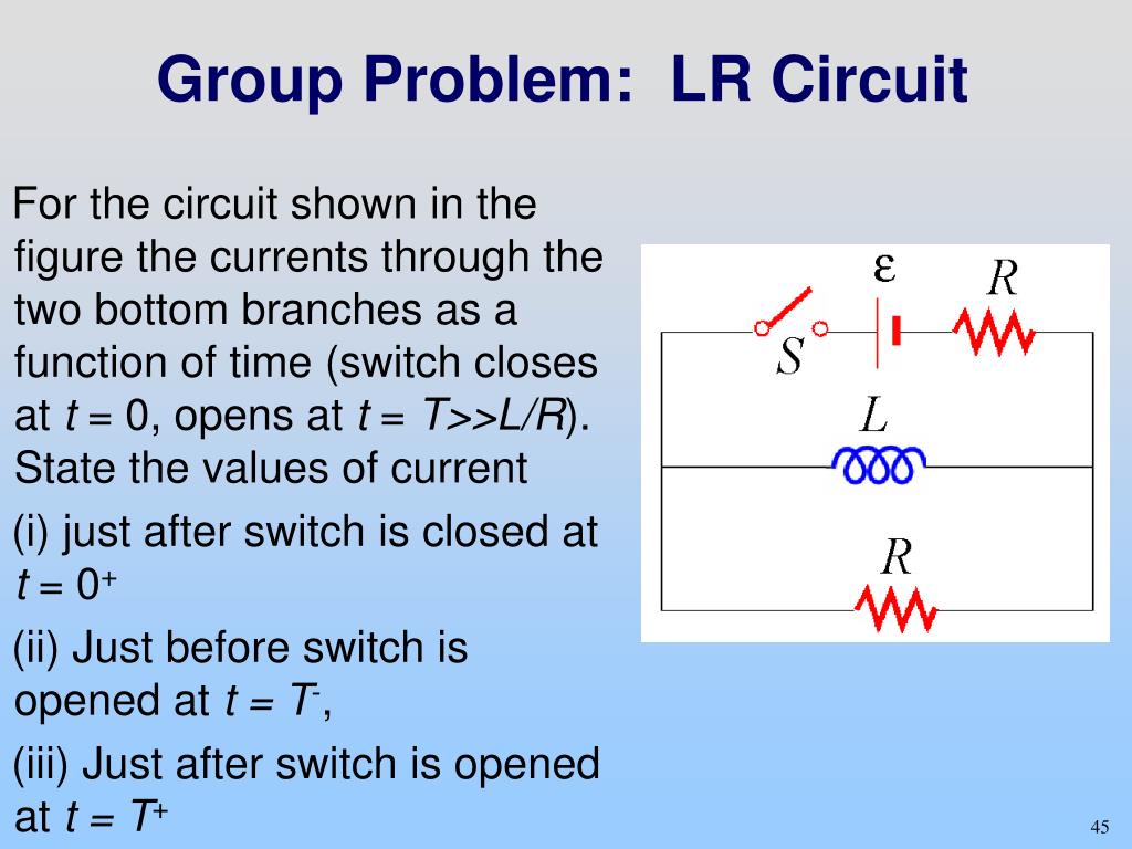 PPT W12D1 RC and LR Circuits PowerPoint Presentation, free download