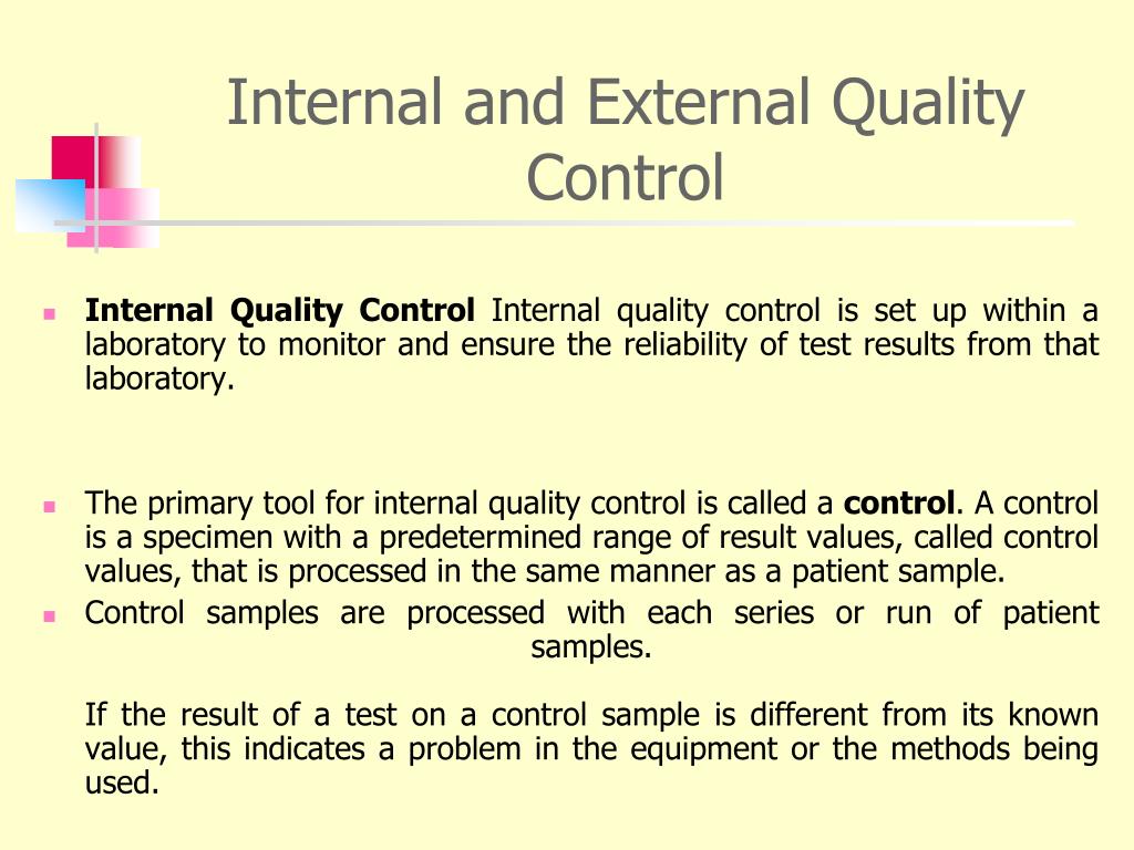 PPT Basic Issues In Laboratory Quality Assurance PowerPoint