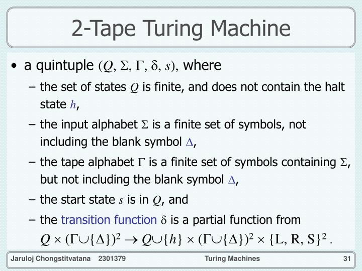 PPT Turing Machines (TM) PowerPoint Presentation ID3212549