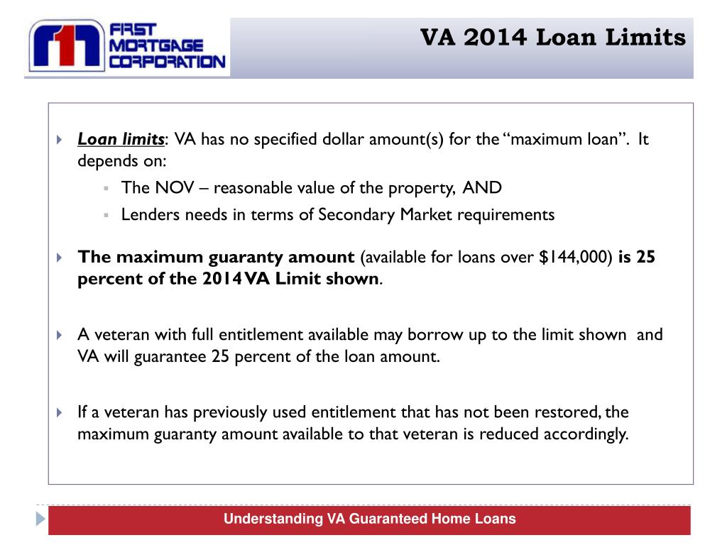 PPT VA Guaranteed Home Loans Training PowerPoint Presentation, free