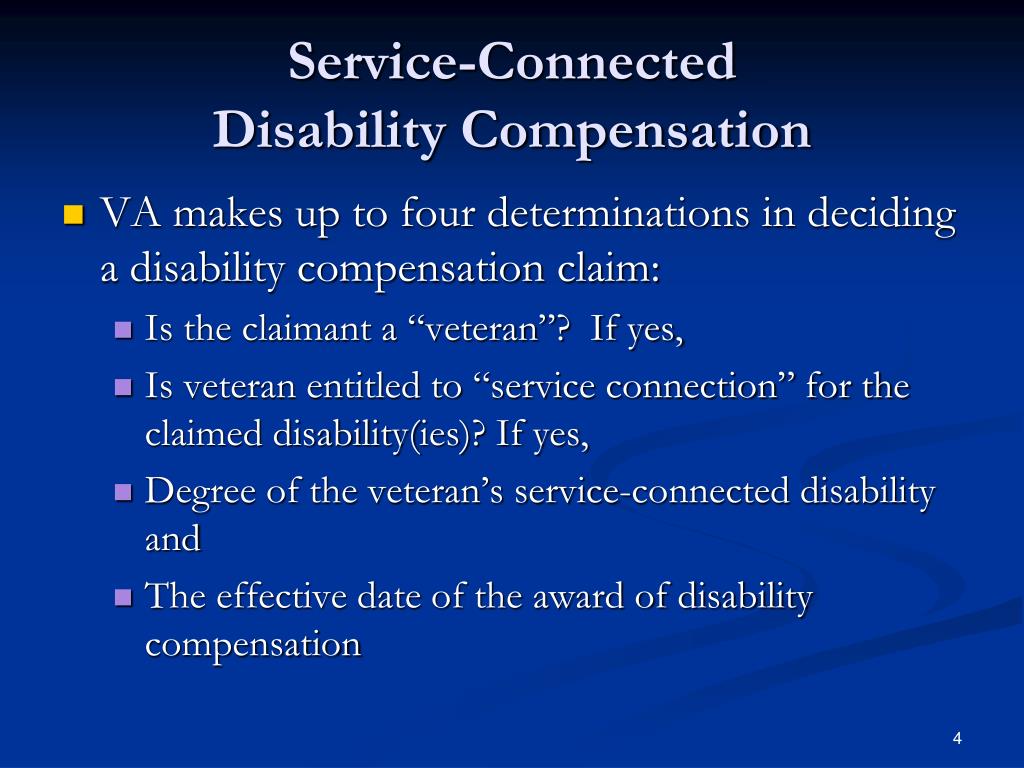 PPT Representing Veterans Before the VA on Claims for Disability