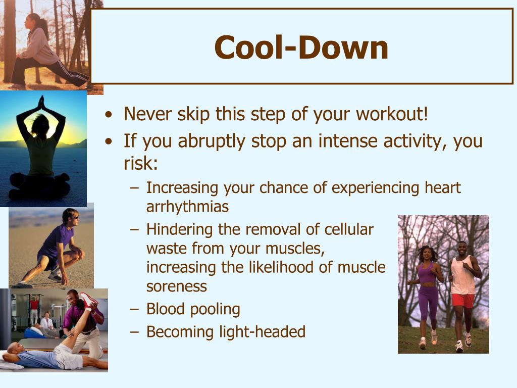 PPT WarmUp, Stretch, & CoolDown PowerPoint Presentation, free