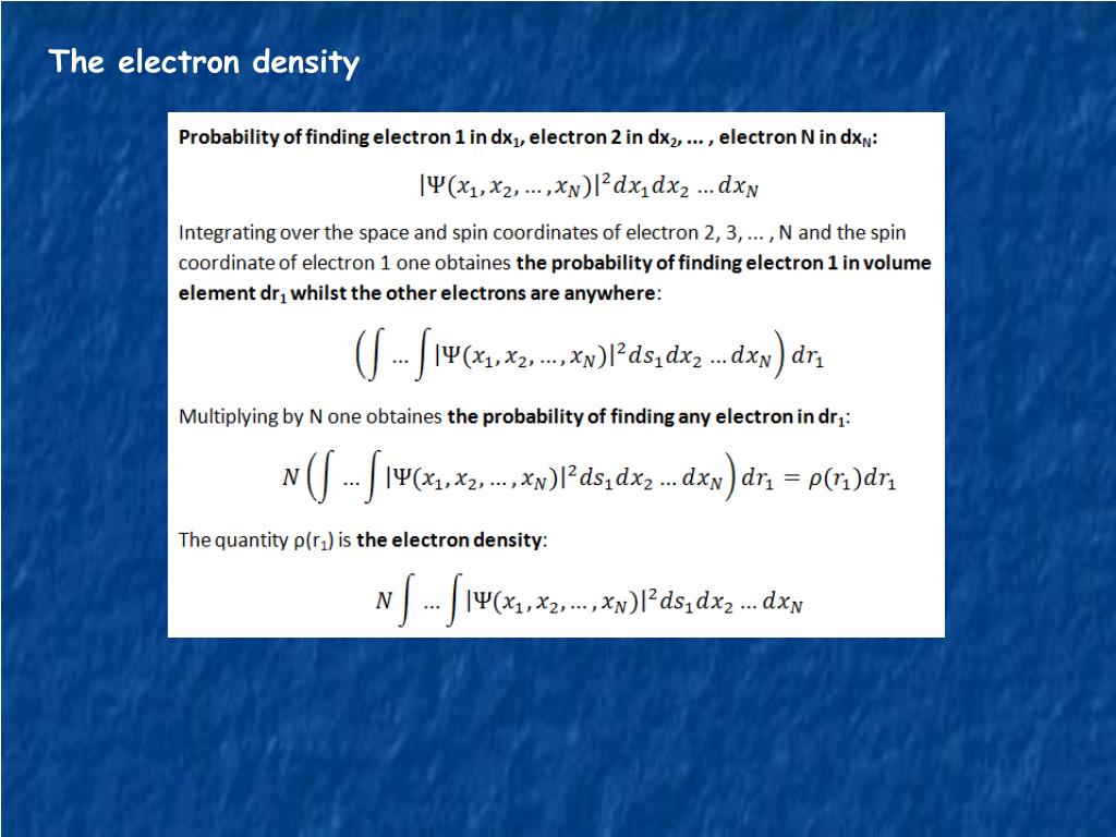 PPT Density Functional Theory (DFT) PowerPoint Presentation, free download ID3215331