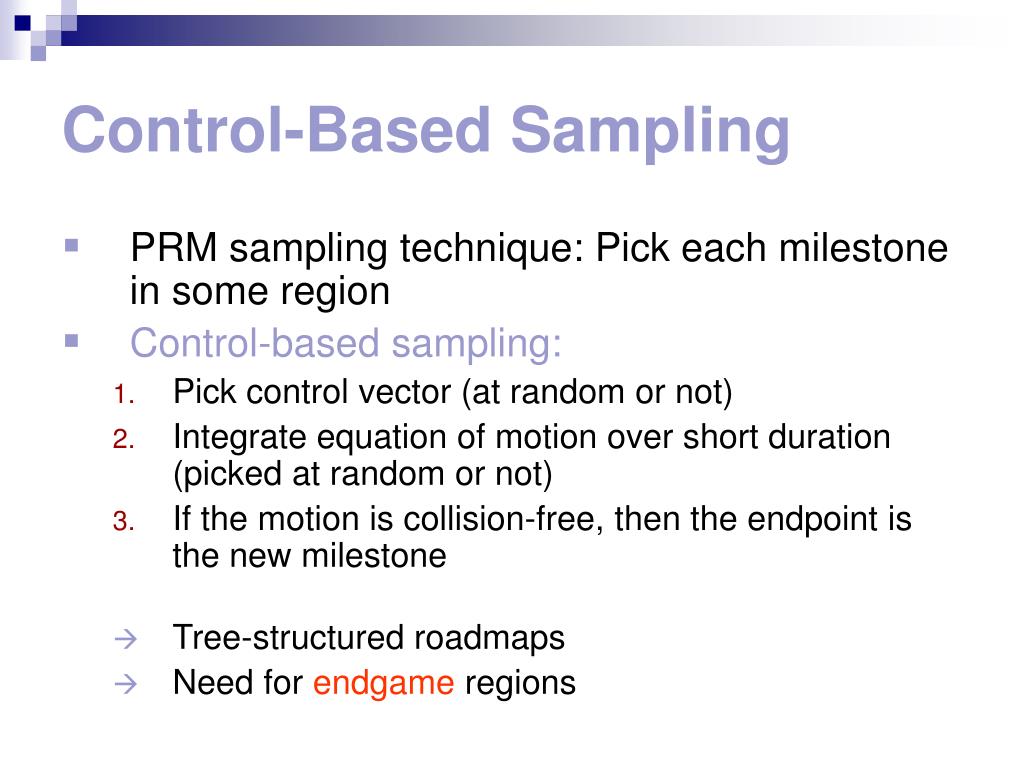 PPT NonHolonomic Motion Planning PowerPoint Presentation, free