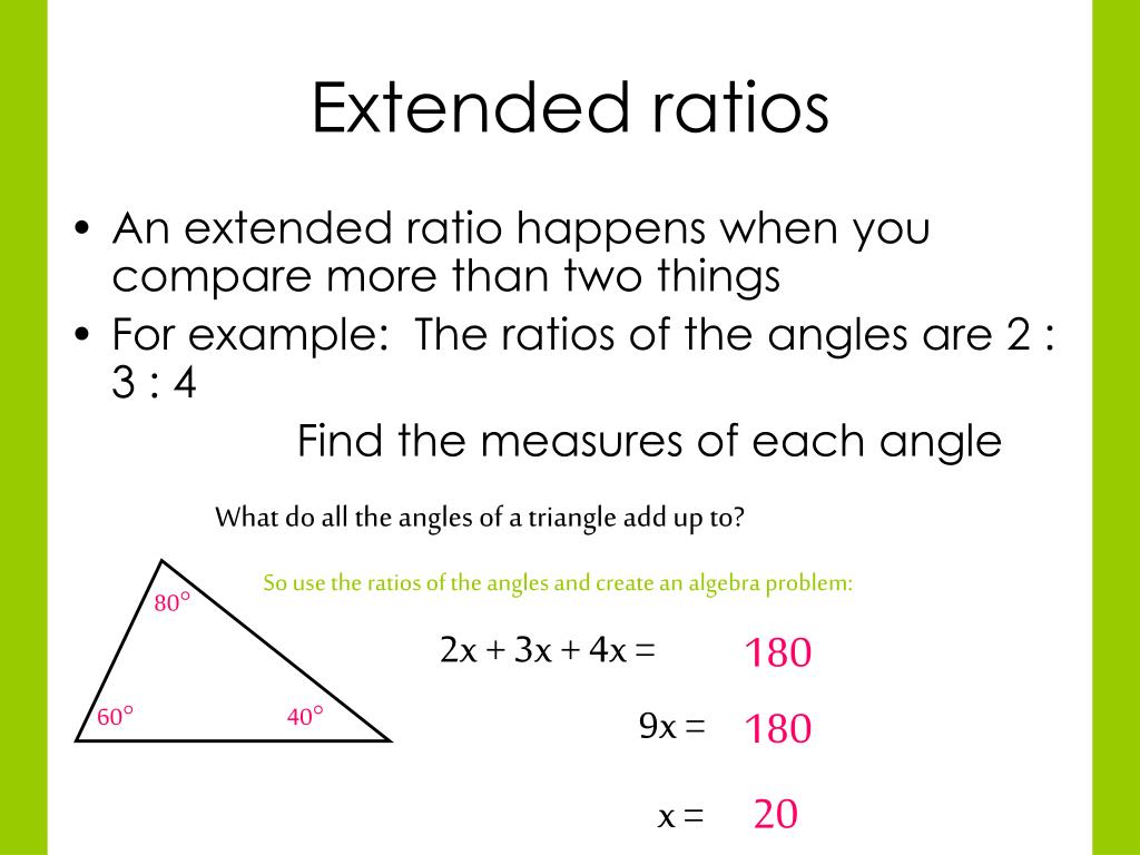 PPT Ratios and Proportion PowerPoint Presentation, free download ID
