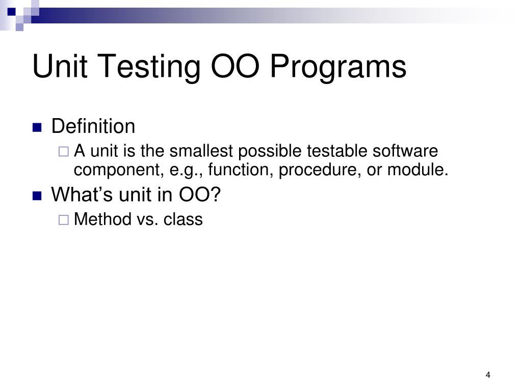 PPT Testing ObjectOriented Programs PowerPoint Presentation, free