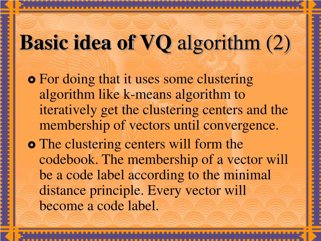 PPT Chapter 9 DTW and VQ Algorithm PowerPoint Presentation, free download ID3219925