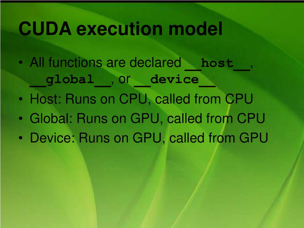 PPT Complete Unified Device Architecture PowerPoint Presentation, free download ID3220065