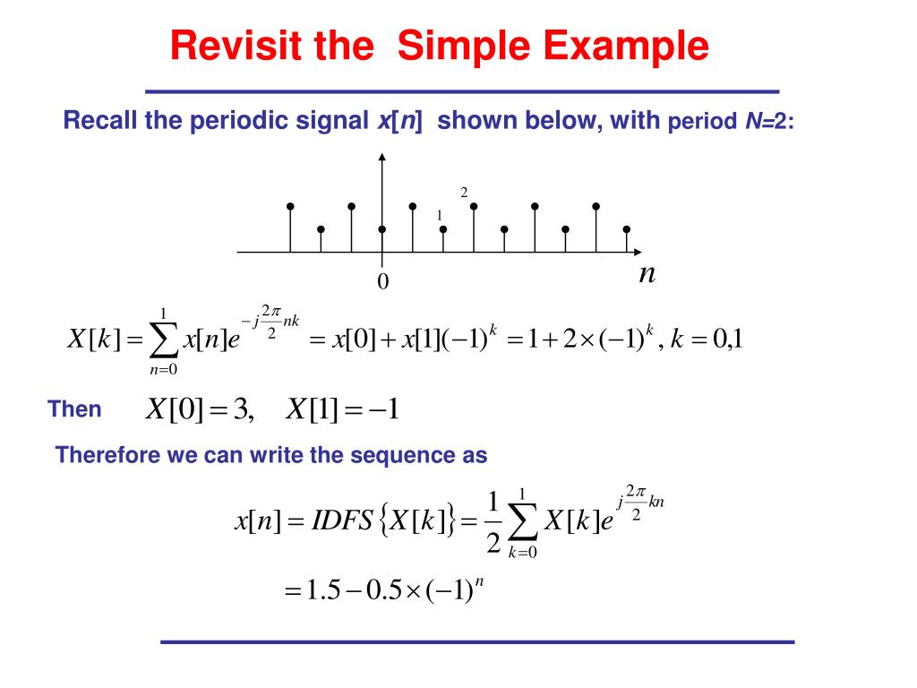 PPT Discrete Time Periodic Signals PowerPoint Presentation, free