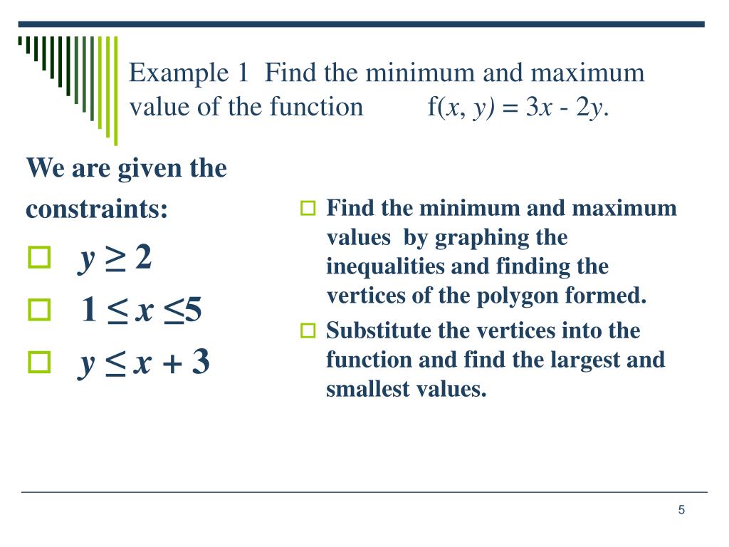 PPT 34 Linear Programming PowerPoint Presentation, free download